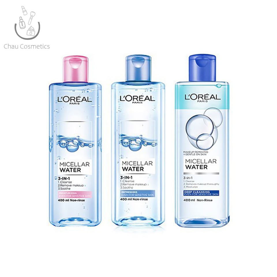 Nước tẩy trang Loreal Micellar Water L'oreal 400ml