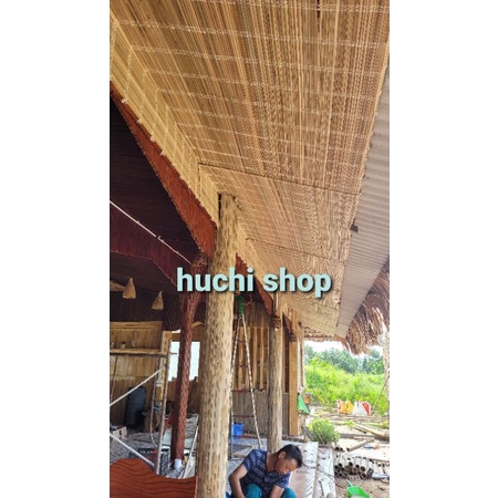 Mành sáo trang trí quán nhậu, coffe, làm trần quán, trang trí tết