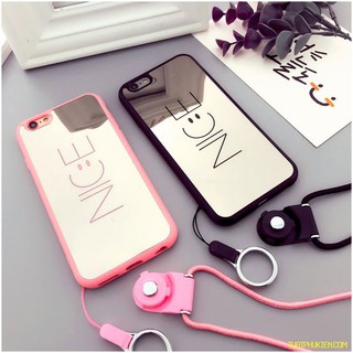 Ốp iPhone silicon gương bóng NICE không kèm dây