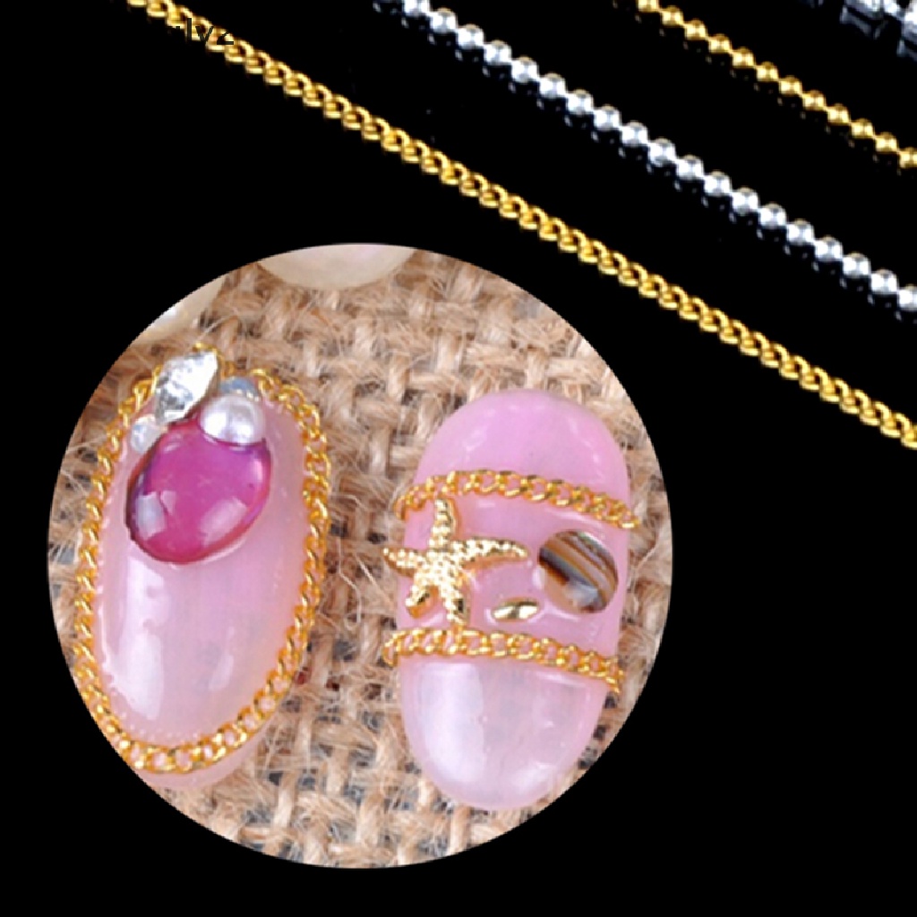 Dây kim loại trang trí móng tay 1m