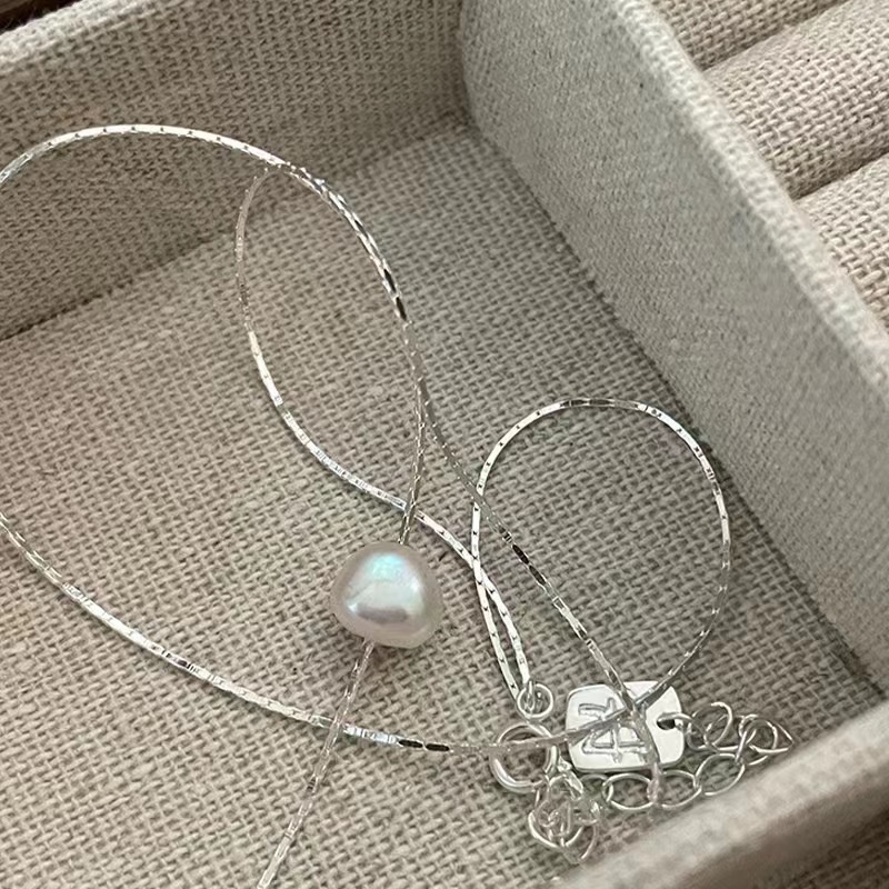 Vòng cổ phụ nữ mới vòng cổ trang sức ngọc trai đơn giản