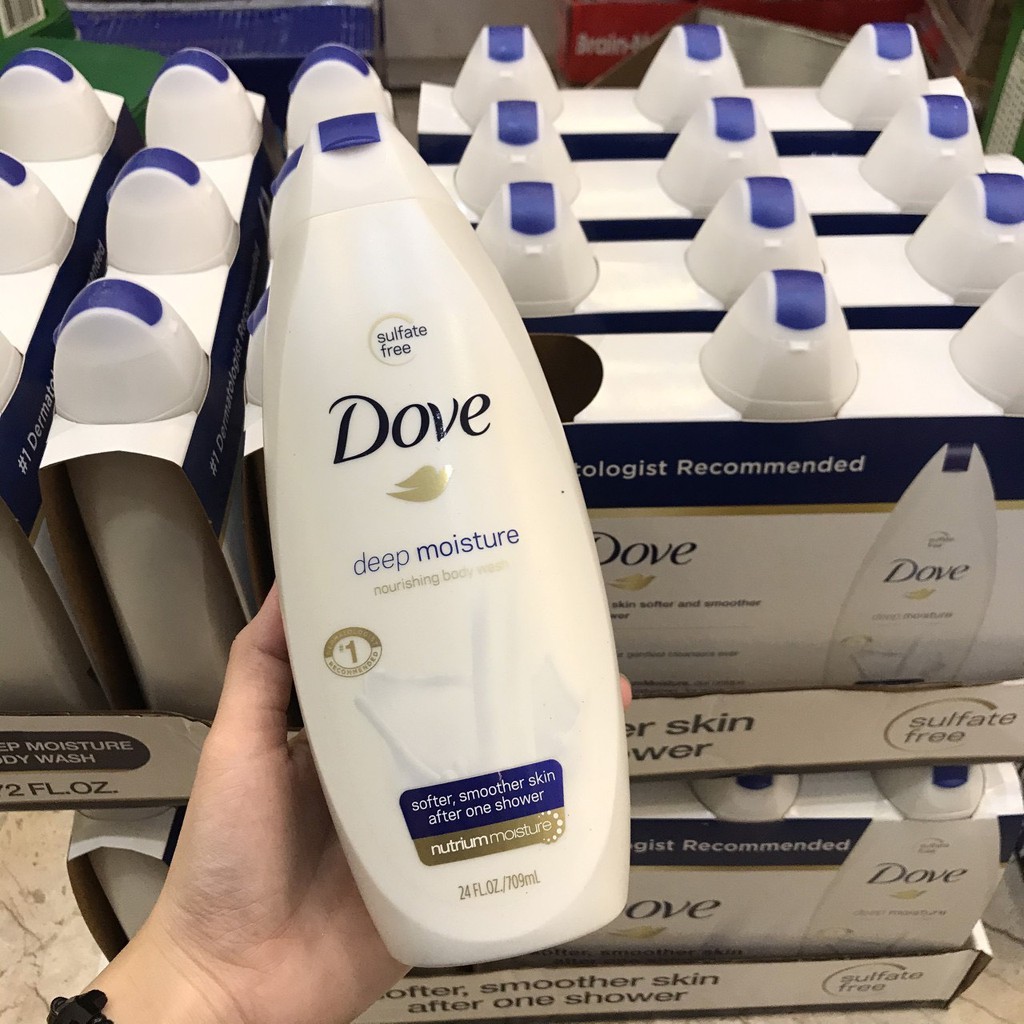 [Chuẩn Mỹ 100%] Sữa tắm dưỡng ẩm Dove Deep Moisture 709ml