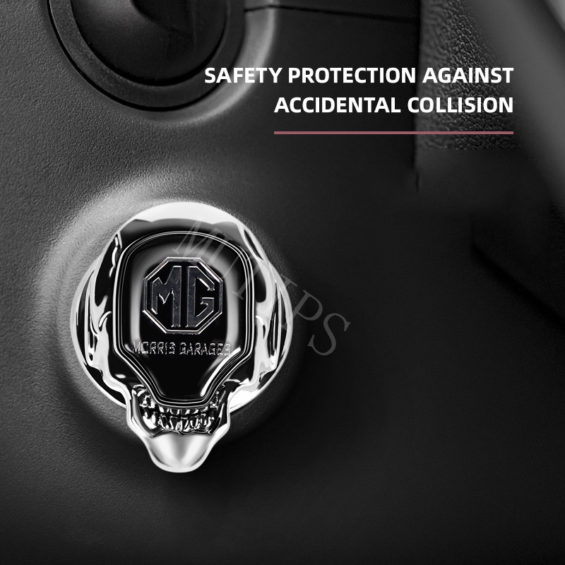 Ốp Bảo Vệ Nút Khởi Động Xe Hơi Bằng Hợp Kim Kẽm Dành Cho MG5 MG3 EV 5 6 2022 HS Zs EP