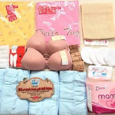 Đồ dùng đi sinh cho mẹ-Đồ dùng sau sinh cho mẹ bầu