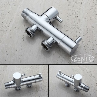 Van góc 2 đầu ra Angle Valve Dual Outlet ZT972