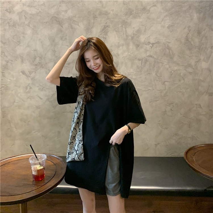 Áo Thun Xẻ Tà Dáng Dài JL-TX-377