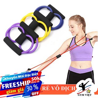 🎁 Dây đàn hồi tập thể lực số 8 ❤️ FREE SHIP ❤️  dây tập gym [ HOT ]