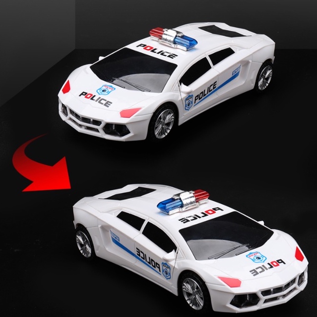 [Hàng sẵn] Đồ chơi xe Ô tô đồ chơi Xoay 360 độ Có đèn, phát nhạc vui nhộn