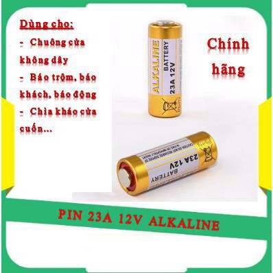 PIN 23A 12V chính hãng Alkaline Battery