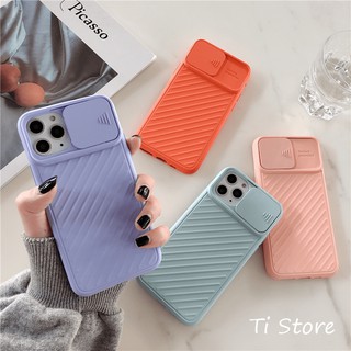 Ốp Lưng Basic Nấp Trượt Bảo Vệ Camera | Từ 6 đến 11 Pro Max | [ TI STORE ]