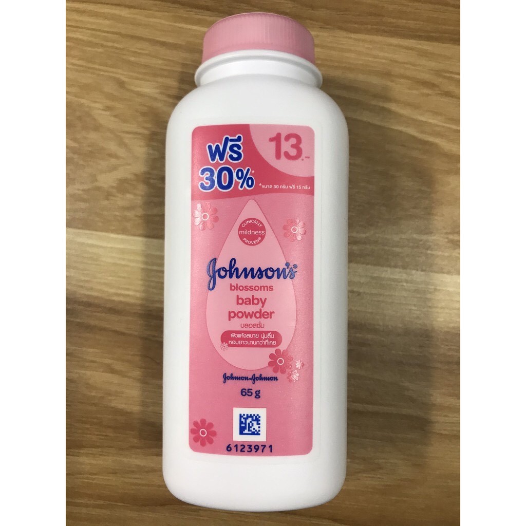 Phấn rôm Johnson Baby 65g