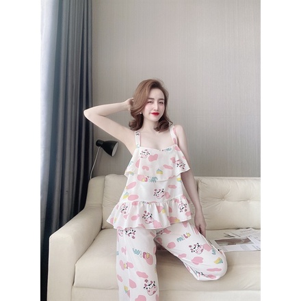 Đồ bộ dây Lụa Latin cao cấp S263 | BigBuy360 - bigbuy360.vn