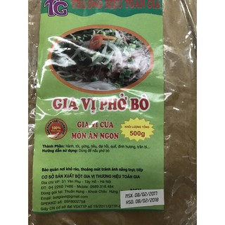 Gia vị phở bò gói 500gr