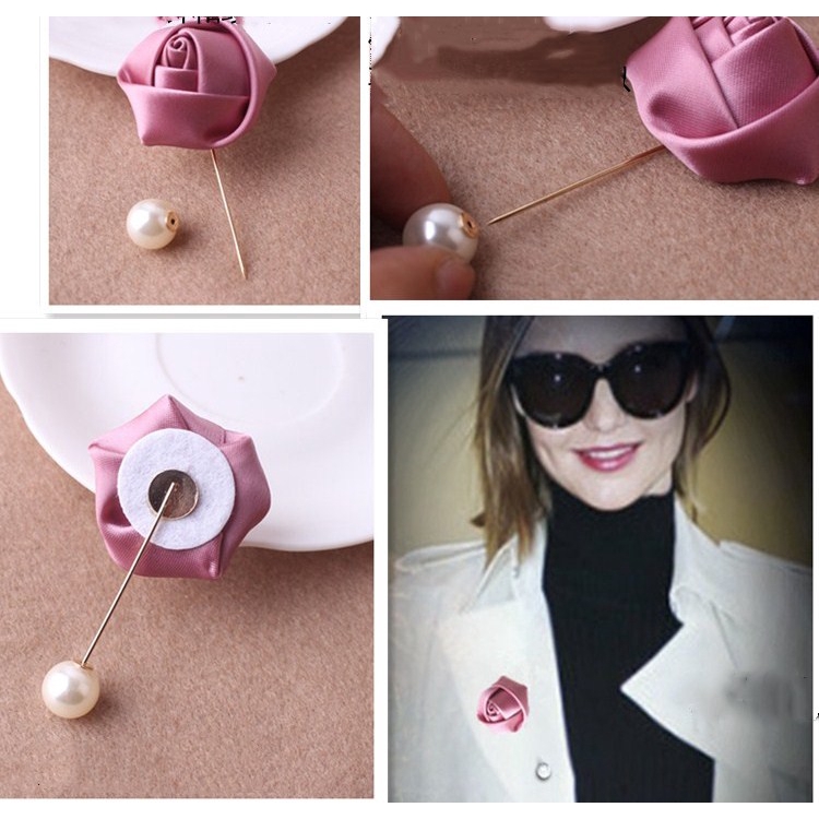 Khuy Cài Áo Hình Hoa Hồng