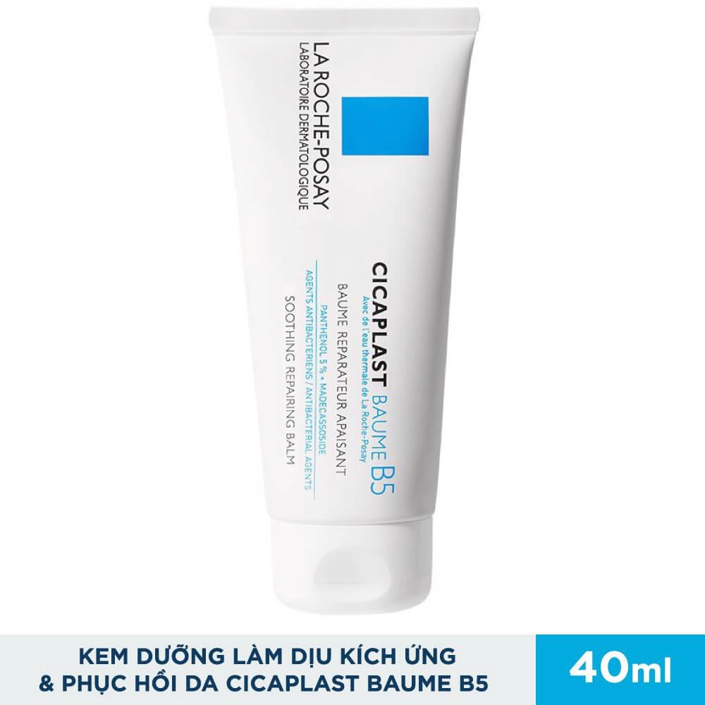 La Roche Posay Chính Hãng- Kem Dưỡng Làm Dịu Kích Ứng Và Phục Hồi Da La Roche-Posay Cicaplast Baume B5 40ml