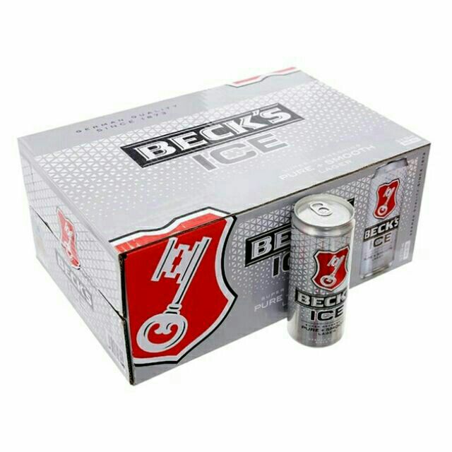 Bia Beck's Ice lon 330ml