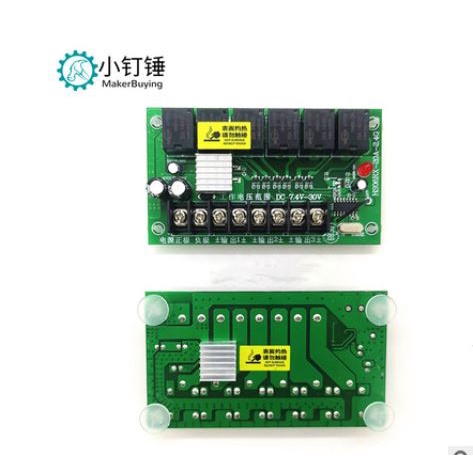 Bộ mạch thu phát điều khiển từ xa không dây 6 kênh 2.4G siêu công suất 7.4V-30V 20A dùng chế tạo tàu,xe điều khiển