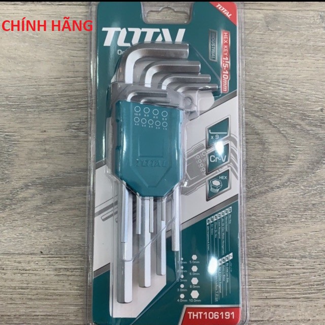 ĐỒ NGHỀ TOTAL Bộ chìa lục giác  THT106191