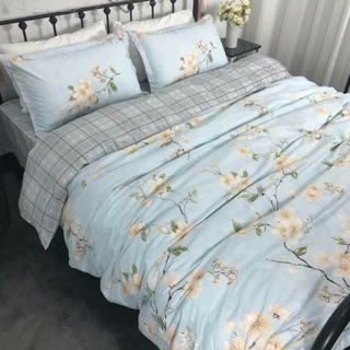 Chăn ga cotton poly nhập