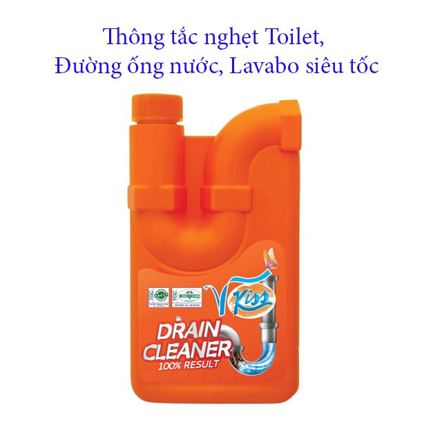 [SIÊU TỐC]Dung Dịch Thông Tắc Cống , Bột Thông Tắc Cống, Lavabo, Bồn Rửa Bát, Toilet 1L