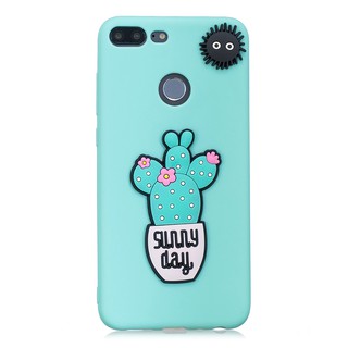 Ốp lưng Silicone in hình dễ thương cho Huawei Honor 9 Lite