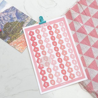 Sticker dễ thương chấm tròn nhiều mẫu
