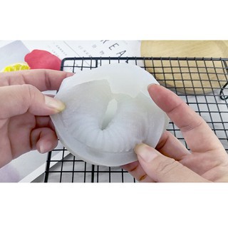 Khuôn làm đá silicon hình gấu 3D dễ thương