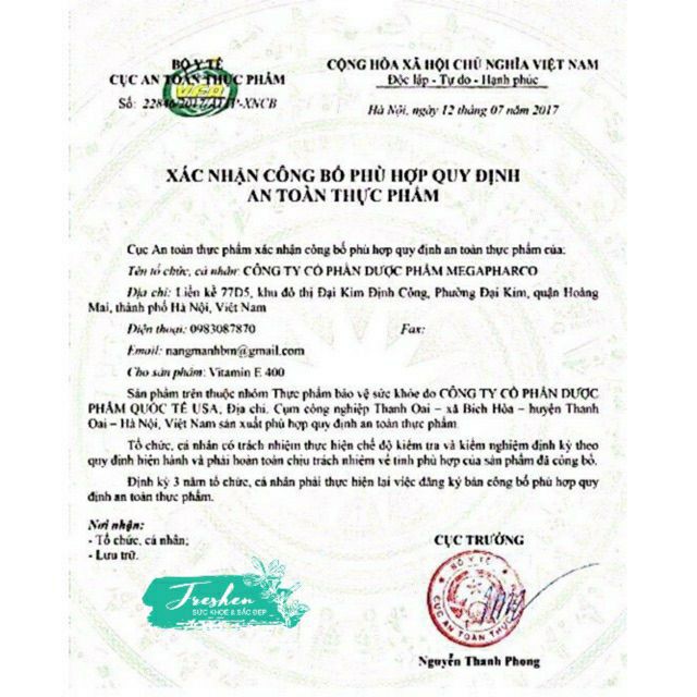 chính hãng - Vitamin E mirrola Nga hàm lượng 270mg hộp 30 viên | BigBuy360 - bigbuy360.vn