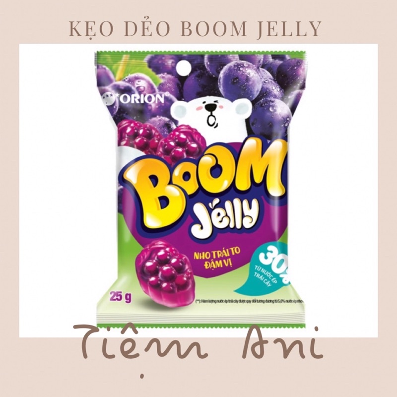 Kẹo dẻo BOOM JELLY orion (1 gói)