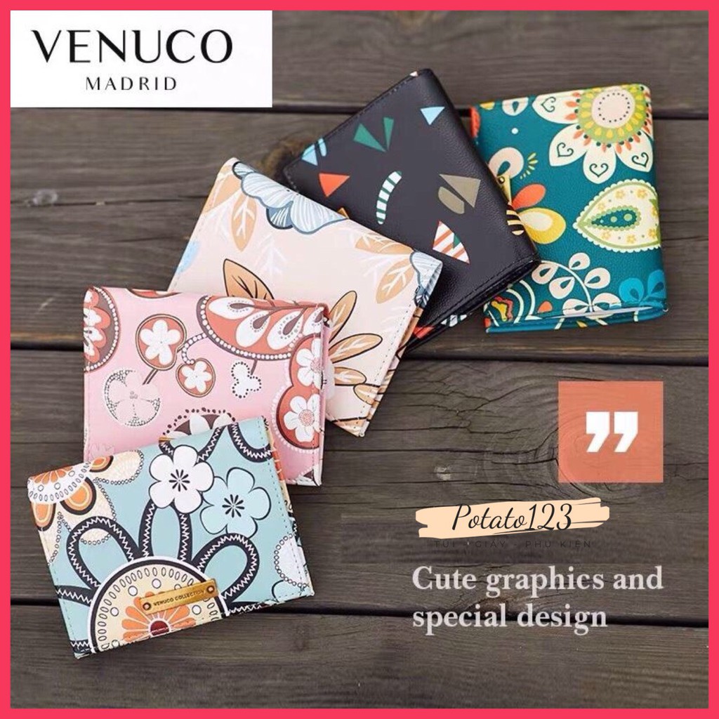 Venuco - Ví hoa cầm tay Venuco
