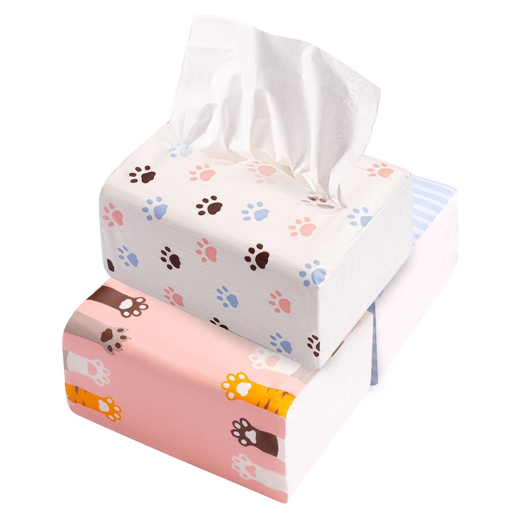 giấy ăn gói Khăn giấy Miniso Cartoon Fragrance-Free Tissue（3 Packs）