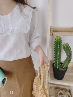 Áo sơ mi tay lỡ