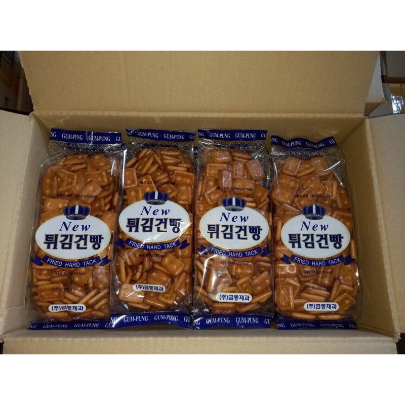 Bánh quy lúa mạch Hàn Quốc 270g. BÁNH QUY LÚA MẠCH NƯỚNG GUEM PUNG - HÀN QUỐC