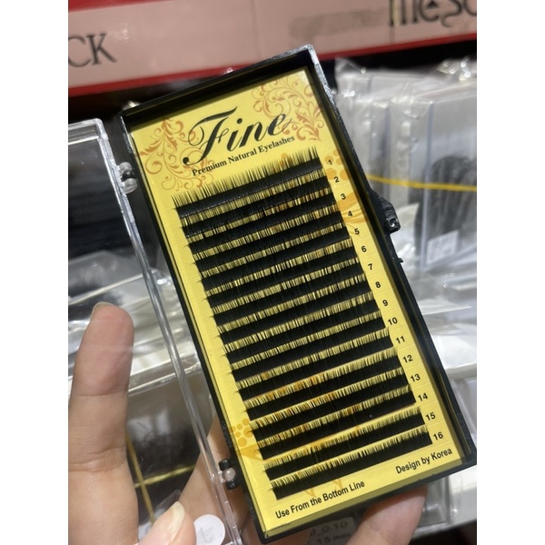 Lông mi nối Cong J  độ cong J siêu tự nhiên