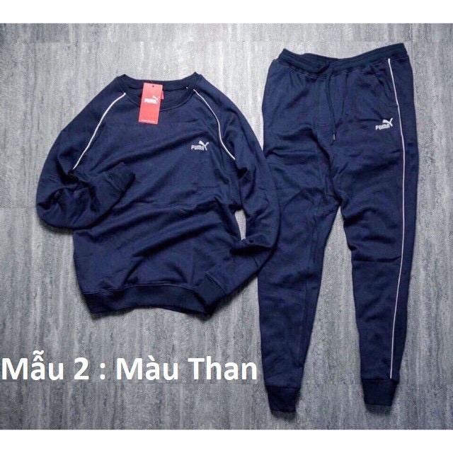 BỘ PUMA NỈ BÔNG NAM