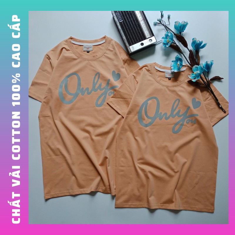 Áo đôi nam nữ đẹp giá rẻ ❤️CÓ PHẢN QUANG❤️ Áo cặp nam nữ 2021 form unisex chất đẹp thun cotton 100% cao cấp 36