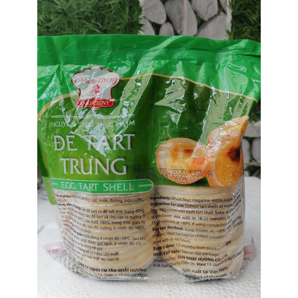 [Túi 30 cái] ĐẾ TART TRỨNG [VN] NHẤT HƯƠNG (nw0)