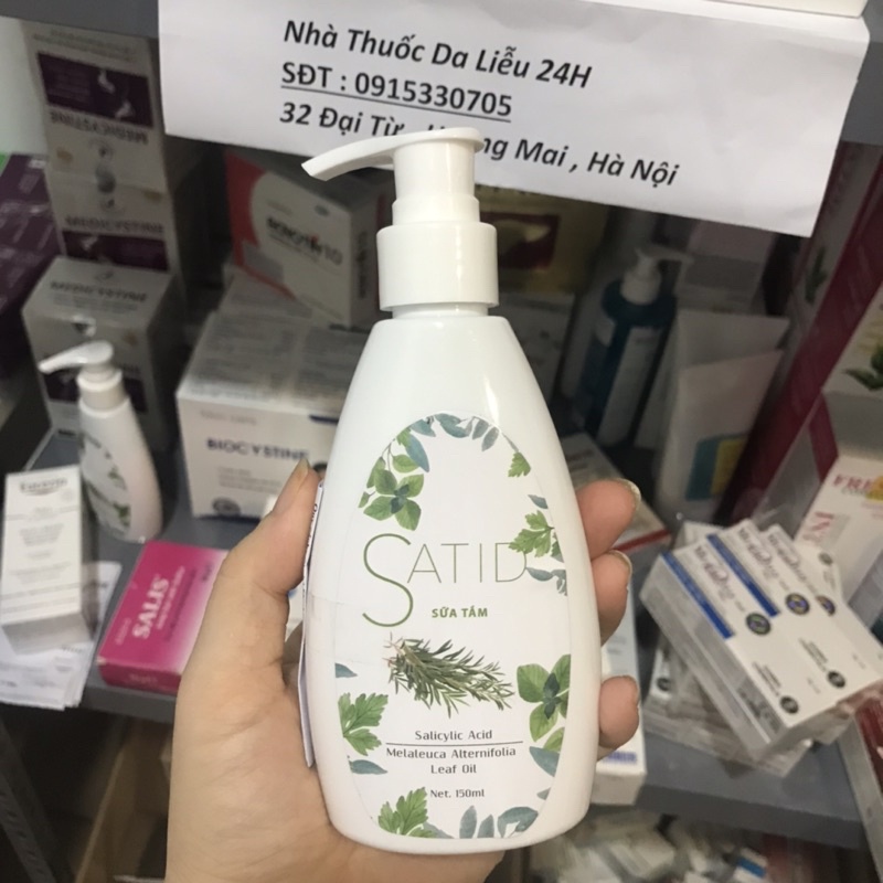 sữa tắm Satid 150ml