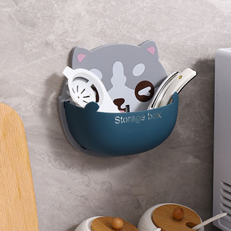 Hộp Đựng Điều Khiển Từ Xa / Điện Thoại Đa Năng Gắn Tường Không Cần Đục Lỗ