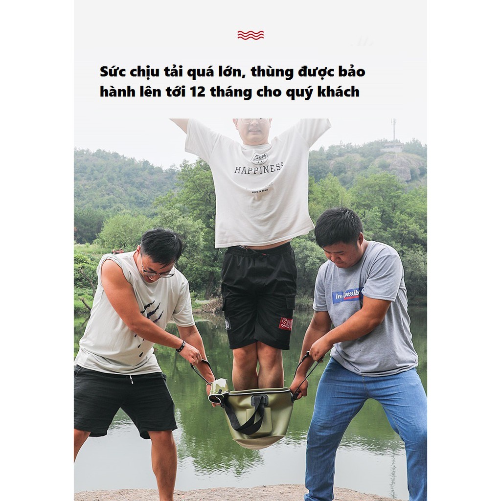 Thùng Đựng Cá Đi Câu Cao Cấp [HÀNG CHẤT LƯỢNG CAO]  KK9 - Sanami Fishing