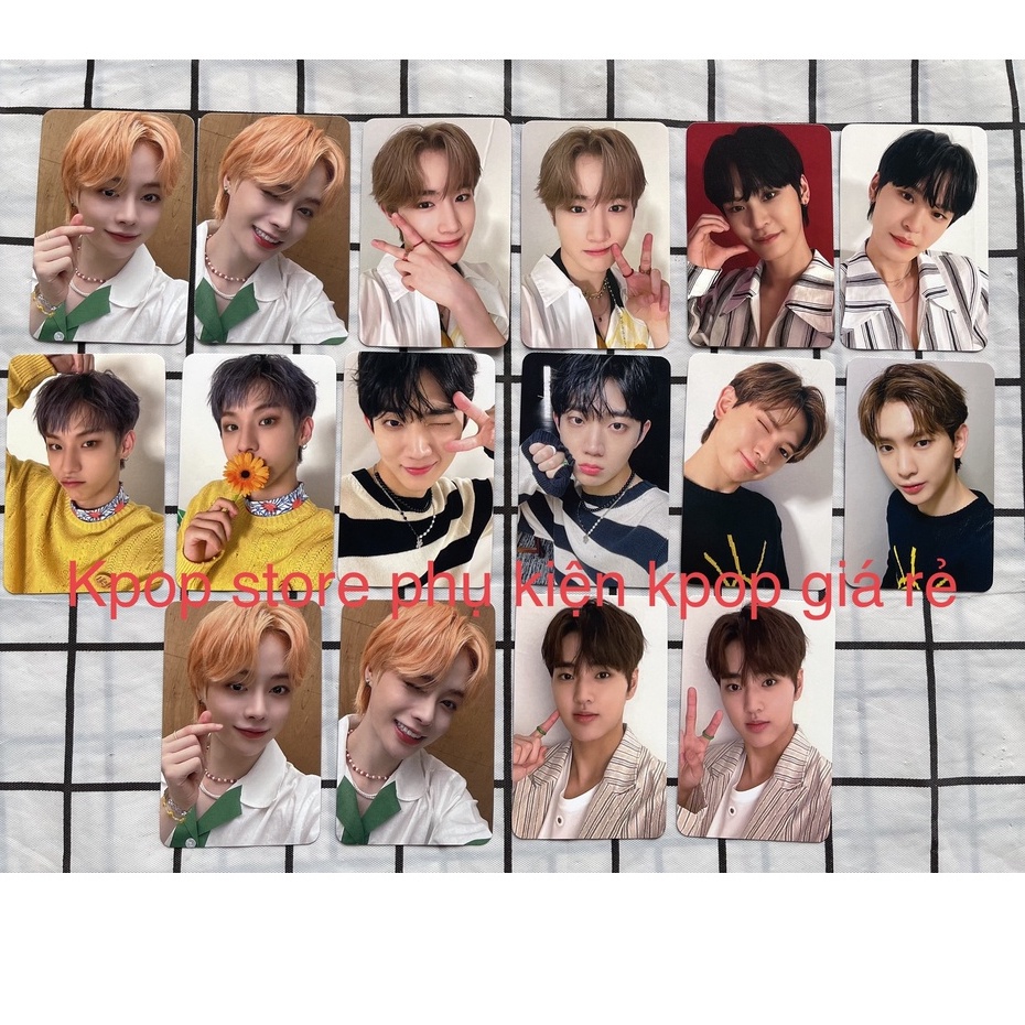 Card Ảnh TEMPEST SHINING UP quà pre POB HANBIN