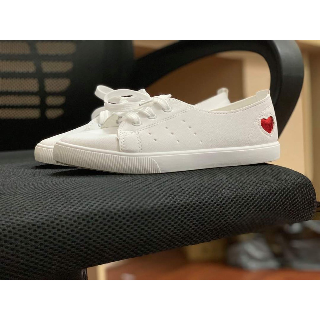 [CÓ ẢNH THẬT] Giày thể thao giày lười nữ trắng,có dây buộc đẹp mẫu mới nhất 2021
