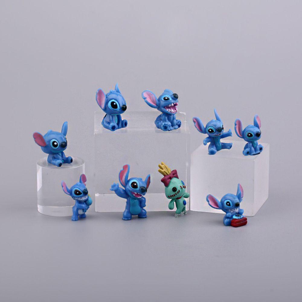 Mô Hình Nhân Vật Lilo &amp; Stitch Bằng PVC Đáng Yêu Trang Trí Bàn Làm Việc