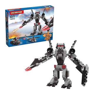 Bộ Lắp Ráp Wheeljack - Lele Brother Transformer Fighter 3in1 8277