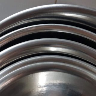 Combo 5 cái thau inox 430 ( 32cm,34cm,36cm,40cm và 45cm)