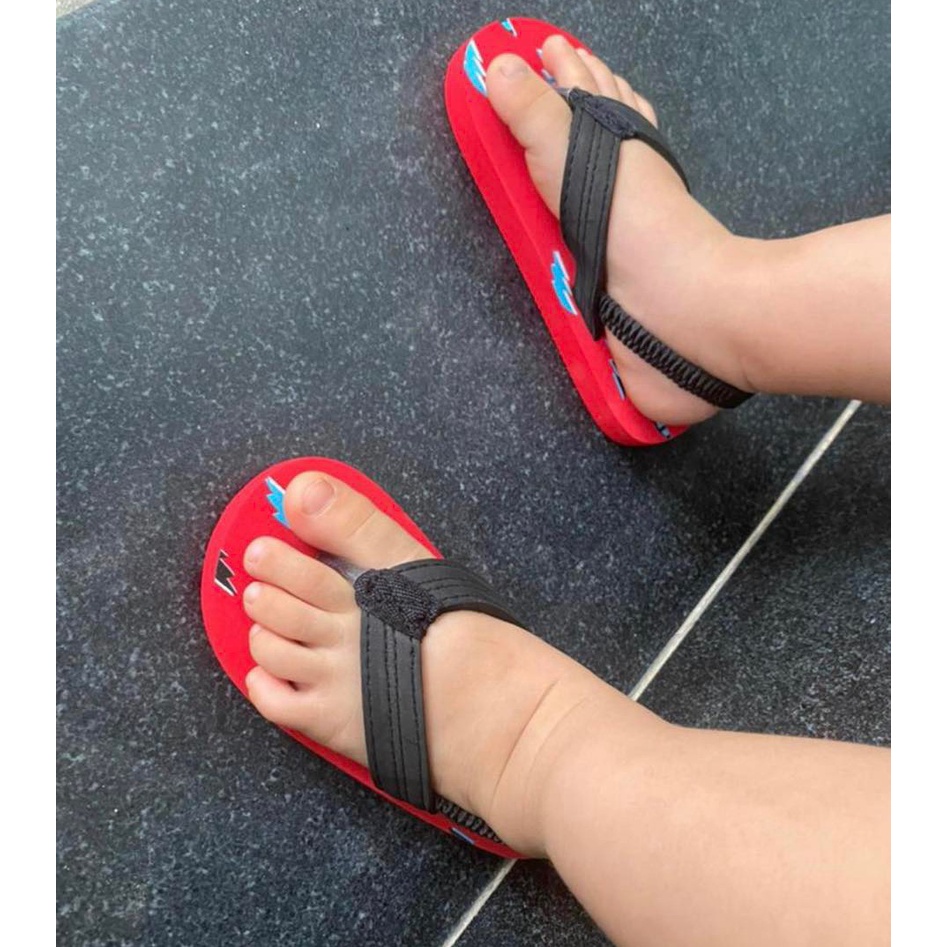 ￼￼Dép Kẹp, Dép Xỏ Ngón Xinh Xắn Mùa Hè Đi Biển Đi Học Cho Bé Trai Bé Gái đế có rãnh chống trơn trượt tốt SA431