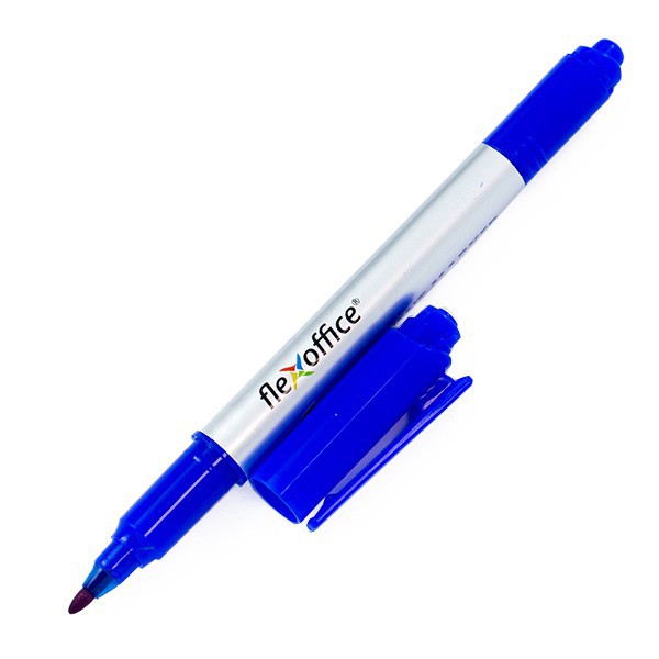 Bút lông dầu nhỏ 2 đầu FlexOffice FO-PM-01