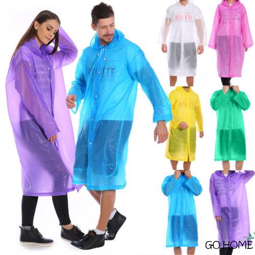 Áo mưa trong suốt