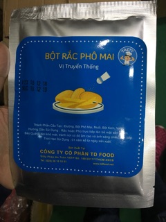 Bột rắc phomai