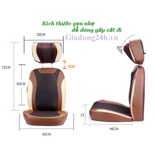 Đệm massage - nệm matxa toàn thân hồng ngoại cao cấp 30 Bi